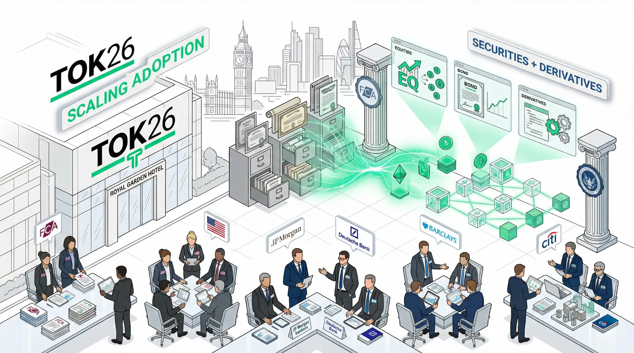 London Tokenisation Summit (TOK26) Convenes Major Financial Institutions: FCA, SEC, JP Morgan, Deutsche Bank, Barclays, Citi Gather to Scale Adoption